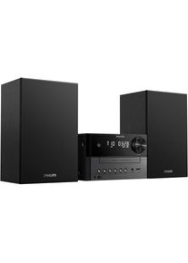 Philips, Stereoanlage &raquo;TAM 3505M2/12&laquo; (Bluetooth Automatische Senderverfolgung Digitalradio (DAB+) FM-Tuner mit RDS 20 W), Schwarz, DAB+/UKW, CD, USB,