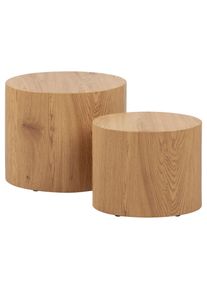 ACTONA GROUP, Couchtisch &raquo;Mice, Anstelltisch, Sofatisch, TOPSELLER! 2er-set, Scandi-Stil&laquo; Couchtisch, Beistelltisch, OTTOs Choice, moderne ovale Form 