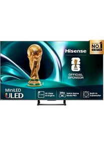 HISENSE, QLED Mini LED-Fernseher &raquo;55U7Q&laquo; 139 cm/55 Smart-TV 4K UHD Mini LED, schwarz,