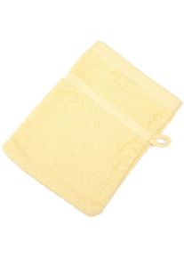 G&ouml;zze G&ouml;zze, Waschhandschuh &raquo;Sylt&laquo;, vanille, Frottier, B/L: 16 cmx21 cm - 4 Stk.