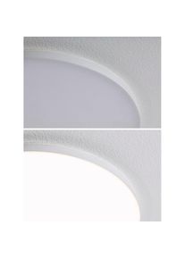 Paulmann, LED Einbauleuchte &raquo;Veluna VariFit Edge IP44 rund 4000K Wei&szlig; dimmbar&laquo; 1 Stk. Neutralwei&szlig; LED Einbaupanel IP44 rund, 4000K Wei&szlig; dimmbar, wei&szlig;,