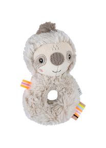 babyFEHN Fehn, Greifspielzeug &raquo;Lazy, Crazy & Pink, Ring-Greifling Faultier&laquo;, grau/beige,