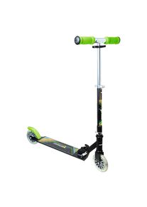 Muuwmi, Scooter &raquo;Aluminium Scooter 125 mm mit Leuchtrollen&laquo;, gr&uuml;n, Scooter