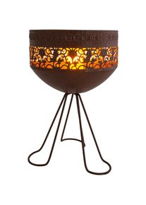 N&auml;ve n&auml;ve, LED Solarleuchte &raquo;Rome&laquo; 1 Stk. Warmwei&szlig; Solar, rostbraun,