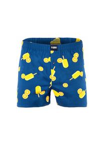 Happy Shorts, Herren, Webboxer &raquo;Web-Boxershorts 1er Pack&laquo;, Capri-Ice, M, Capri-Ice, Happy Shorts Webboxer