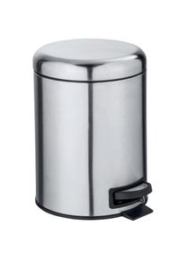 Wenko, Kosmetikeimer &raquo;Leman&laquo; 5 Liter, BxTxH: 21x28x24 cm, satiniert, Edelstahl,