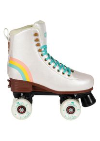 Chaaya Chaya, Rollschuhe &raquo;Bliss Vanilla adjustable&laquo;, altwei&szlig;/braun, 39/42 (bis 60 kg),