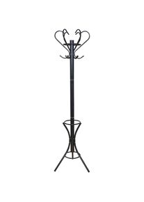 HOFMANN LIVING AND MORE, Kleiderst&auml;nder Garderobenst&auml;nder, schwarz, Metall, schwarz