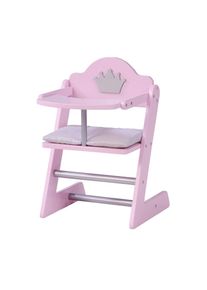 Roba , Puppenhochstuhl &raquo;Prinzessin Sophie&laquo;, ros&eacute;,
