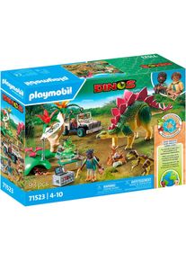 Playmobil , Konstruktions-Spielset &raquo;Forschungscamp mit Dinos (71523), Dinos&laquo; Made in Europe, bunt,