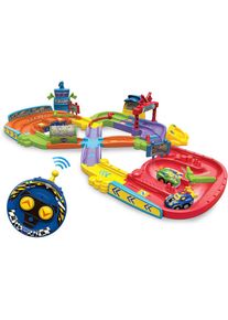 Vtech , Autorennbahn &raquo;Tut Tut Baby Flitzer - RC Autorennbahn&laquo; mit Soundeffekt; inkl. RC-Flitzer und motorisierter Rennwagen, bunt,