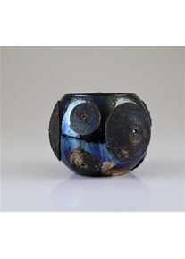 AM Design, Windlicht &raquo;aus Glas&laquo; 4er Set, BxH: 8x6 cm, Blau, Glas,