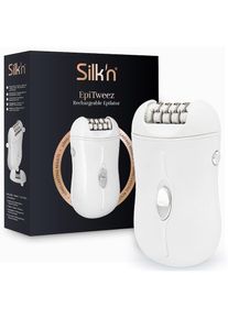 Silk'n Silk'n, Epilierer &raquo;EpiTweez&laquo;, wei&szlig;, Ausgestattet mit 32 Epilierpinzetten