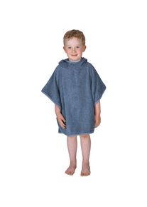 W&ouml;rner W&ouml;rner, Unisex, Badeponcho &raquo;Uni&laquo; maschinenwaschbar, trocknergeeignet, dunkelblau, L&auml;nge: 60 cm, flauschige Frottierware