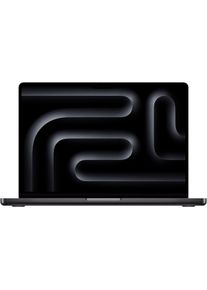 Apple, Notebook &raquo;MacBook Pro 14'' M4 Pro&laquo; 35, 97 cm / 14, 2 &prime;&prime; M4 Pro M4 - 20-Core GPU 1.000 GB SSD, space black, 12MP Kamera, drei Mikrofonen in 
