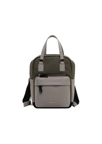 Tamaris, Damen, Rucksack &raquo;Rucksack TAS Gianna&laquo;, oliv 960, B/H/T: 31 cm x 34 cm x 17 cm, oliv 960, Feinsynthetik in ansprechendem Design
