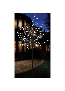 Bonetti, LED Baum Warmwei&szlig; Weihnachtsdeko, schwarz, 200, schwarz