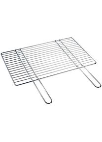 Buschbeck, Grillrost verchromt, BxT: 54x34 cm, silberfarben, Stahl,