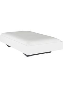 Rauch, Futonbett &raquo;Phoenix&laquo; ohne Kopfteil, wei&szlig;, Liegefl&auml;che L&auml;nge Breite: 200 cm x 120 cm, wei&szlig;