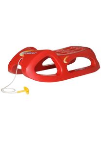 Rolly Toys , Schlitten &raquo;rollySnow Cruiser, rot&laquo; mit Stahlschienen an den Kufen, rot,