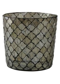 AM Design, Windlicht &raquo;Weihnachtsdeko&laquo; mit Mosaik, klar, Glas,