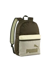 Puma, Rucksack &raquo;PHASE COLOR BLOCK BACKPACK&laquo; f&uuml;r sportliche Aktivit&auml;ten und Alltag, ger&auml;umiges Hauptfach, Dark Olive-Lux Army-Colorblock, Rucksack