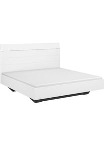 Rauch, Futonbett &raquo;Einzelbett Doppelbett Holzbett KOLUNA Breite 180 cm&laquo; Liegefl&auml;che 180x200 cm, Bettseitenh&ouml;he 41 cm, mit hohem Kopfteil in Lattenoptik