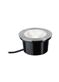 Paulmann, LED Einbauleuchte &raquo;DureaIP67 rund 153mm 3000K 8W 530lm 230V Edelstahl Metall&laquo; 1 Stk. Warmwei&szlig; Bodeneinbauleuchte, edelstahlfarben,