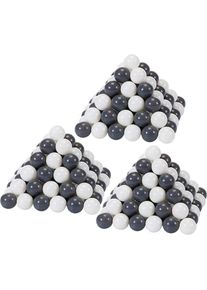 KNORRTOYS , B&auml;llebad-B&auml;lle &raquo;300 St&uuml;ck, Grey/Cream&laquo;, Grey/Cream, Kunststoff,