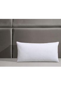 Ribeco, Federkopfkissen &raquo;Ella&laquo; F&uuml;llung: FedernundDaunen Bezug: Baumwolle 1 Stk. tlg. Zum Top-Preis, wei&szlig;, Bezug: 100% Baumwolle. F&uuml;llung: 90% 