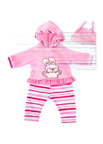 BAYER, Puppenkleidung &raquo;Obert/Hose Hase rosa&laquo;, rosa/pink, Puppenkleidung