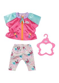 Baby Born, Puppenkleidung &raquo;Freizeitanzug Pink, 43 cm&laquo; mit Kleiderb&uuml;gel, bunt, Puppenkleidung