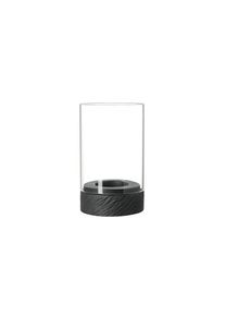 Villeroy & Boch Villeroy & Boch, Windlicht &raquo;Windlicht Manufacture Rock Home 13 cm schwarz&laquo;, schwarz, schwarz