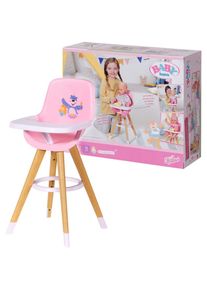 Baby Born, Puppenhochstuhl, rosa, Puppenhochstuhl