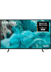 Samsung, QLED-Fernseher &raquo;GQ43Q7F2AU&laquo; 108 cm/43 Smart-TV Quantum HDR, Knox Security, Art Store, 3D Sound, Gaming Hub, AI TV, schwarz, Der Art Store 