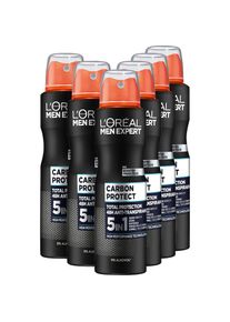 L'Or&eacute;al L'OR&Eacute;AL PARIS MEN EXPERT, Herren, Deo-Spray &raquo;Deo Spray Carbon Protect 5-in-1&laquo; mit hoher Zuverl&auml;ssigkeit, Deodorante von L'Oreal Men Expert