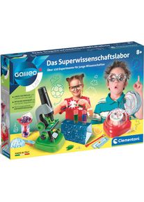 Clementoni , Experimentierkasten &raquo;Galileo, Das Superwissenschaftslabor&laquo; Made in Europe,
