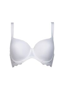 After Eden D-cup & up After Eden D-cup & up, T-Shirt-BH &raquo;LIV&laquo; verstellbare Tr&auml;ger, mit Schale, mit B&uuml;gel, mit Spitze, feminin, white, 85 - Cup E