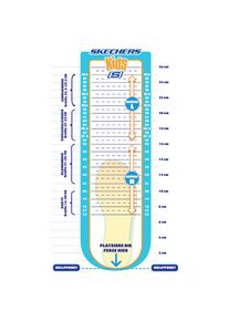 Skechers, Herren, Lauflernschuh &raquo;PLAY SCENE&laquo; Freizeitschuh mit bedruckter Sohle, Gr&ouml;&szlig;enschablone zum Download, grau-blau, 22, S&uuml;&szlig;er Skechers Sneaker 