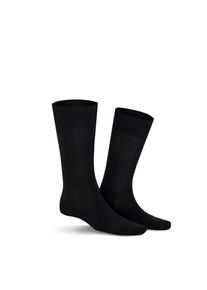 Kunert, Herren, Socken &raquo;Socke Gary&laquo;, Black 0070, 39-42, Styling-Tipp: Passen perfekt zum Anzug und halten die F&uuml;&szlig;e auch an k&auml;lteren Tagen warm.