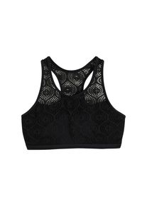 bonprix, Damen, Bustier-Bikini-Top mit Bandeau-Design, mit Brustfutter, mit elastischem Unterbrustgummi, schwarz, N-Gr, 42 - N-Gr, schwarz, Bustier-