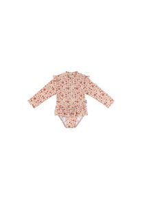 Sterntaler , Damen, Badehose &raquo;Badeanzug Blumen&laquo;, ecru, 104 - Einheitsgr&ouml;&szlig;e, aus Bademodenstoff mit Elasthananteil