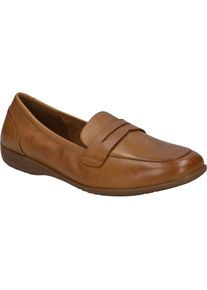 Josef Seibel, Damen, Ballerina &raquo;Fenja 22, camel&laquo;, camel, 40, Damen-Ballerina aus Leder