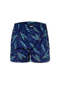 Happy Shorts, Herren, Webboxer &raquo;Web-Boxershorts 1er Pack&laquo;, Tropical Leaves, M, Tropical Leaves, Happy Shorts Webboxer
