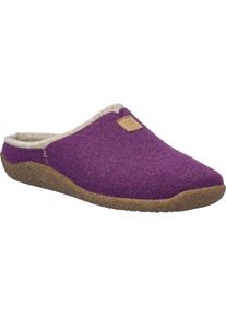 Josef Seibel, Damen, Hausschuh &raquo;Vinny 01, fuchsia-kombi&laquo;, fuchsia-kombi, 39, Damen-Hausschuh aus Filz