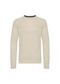 Blend, Herren, Strickfleece-Pullover &raquo;Strickpullover BHAdriano&laquo;, Oyster Gray, XL, Feinstrick-Pullover mit Ziern&auml;hten