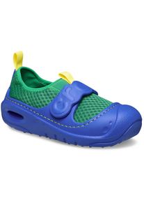 Crocs, Herren, Badeschuh &raquo;Swiftwater Splash&laquo; , Wassersandale, Clog f&uuml;r den Strand mit Anziehlasche, gr&uuml;n-blau, 27, Perfekt f&uuml;r viel Badespa&szlig;