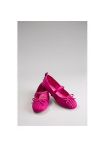 Aniston SHOES, Damen, Ballerina , Riemchenballerina, Schlupfschuh, Loafer, Slipper - NEUE KOLLEKTION, pink, 37, H&uuml;bscher Ballerina mit Schleifchen aus