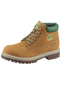 Skechers, Herren, Schn&uuml;rstiefel &raquo;SERGEANTS JOHN DEERE-DOZER&laquo; Boots mit John Deere Collaboration, hellbraun-gr&uuml;n, 47,5, hellbraun-gr&uuml;n, Robuste Stiefel
