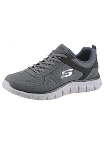 Skechers, Herren, Sneaker &raquo;Track-Scloric&laquo; , Freizeitschuh, Halbschuh, Schn&uuml;rschuh mit Memory Foam, grau-navy, 42, grau-navy, Modischer Sneaker aus 